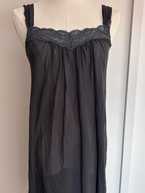 Only Hearts Steel Tulle Lace V-Neck Chemise P/S